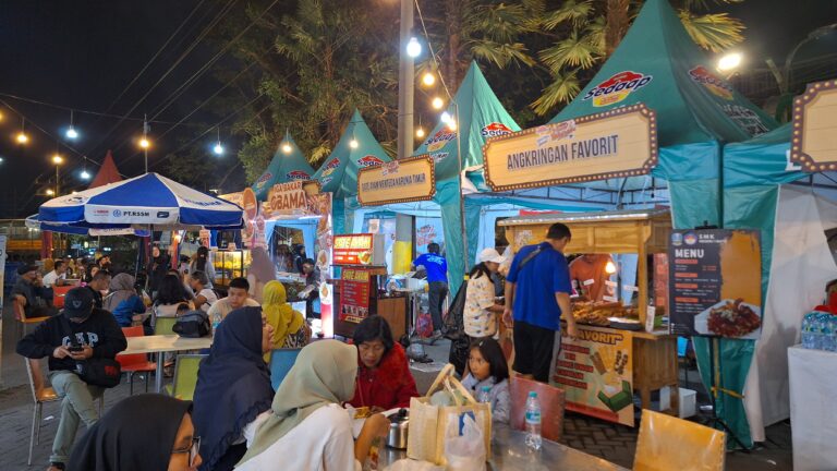 Meriahnya Festival Bakaran di Lippo Plaza Kota Batu