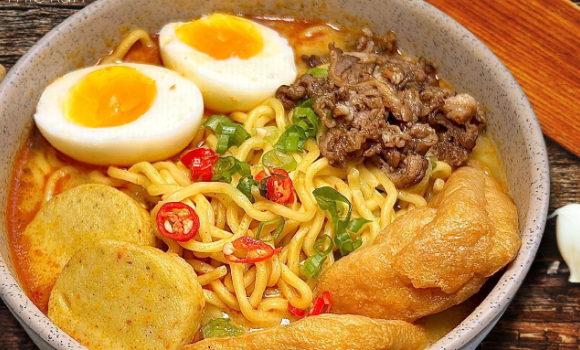 Berjaya Mie Kari, Mie Kuah Kental Khas Melayu di Malang