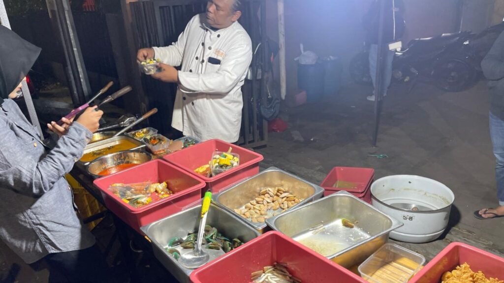 varian seafood yang mulai habis