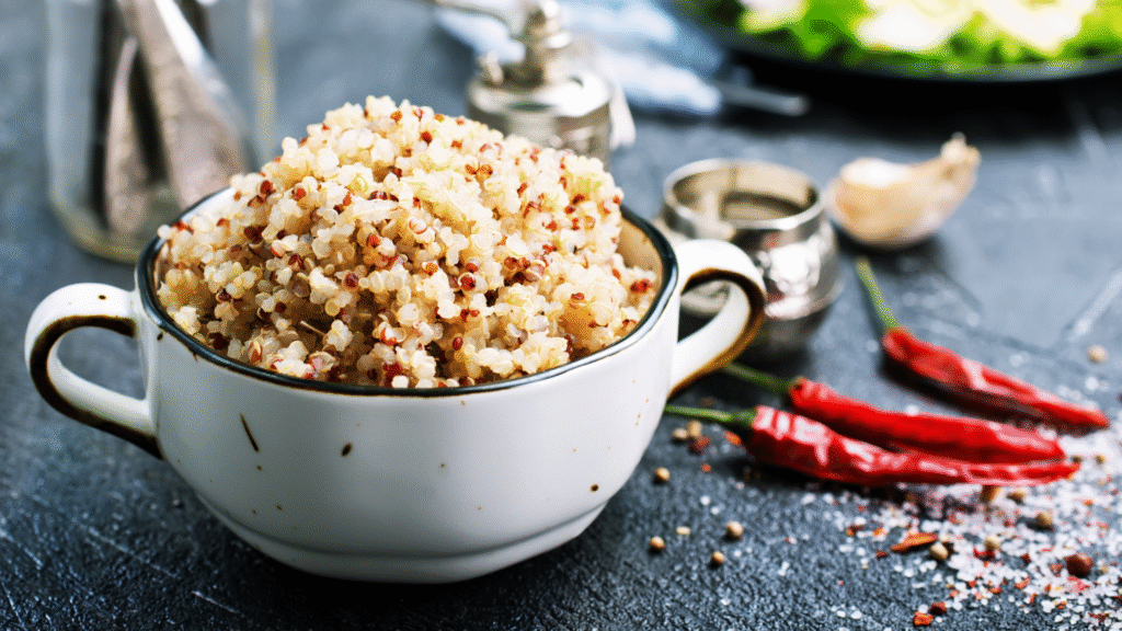 salah satu olahan quinoa