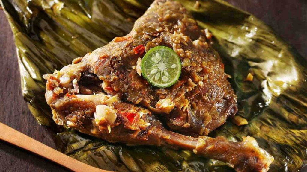 ilustrasi bebek songkem yang menggoda selera