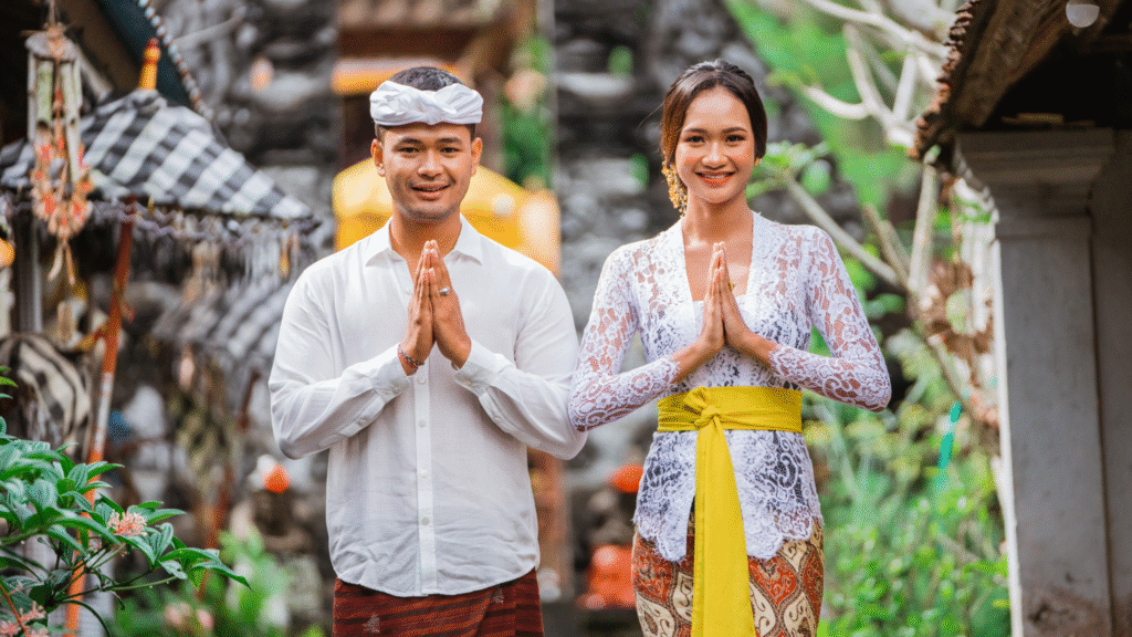 Keramahan warga bali