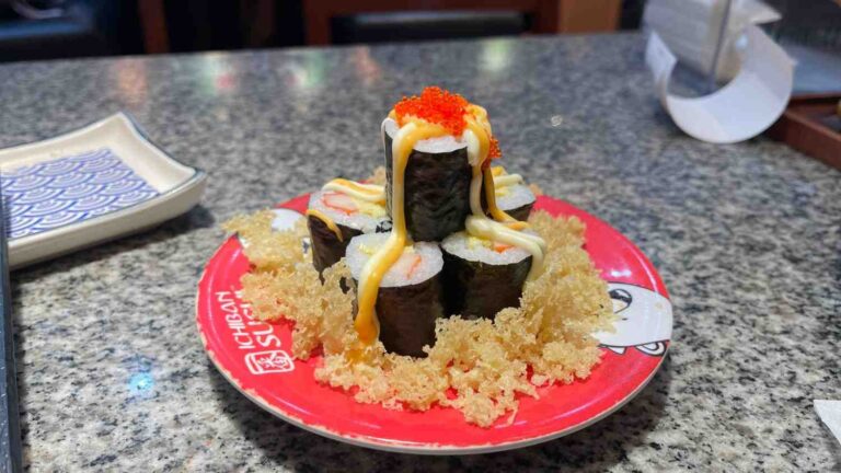 Birthday Cake ichiban sushi yang gratis saat klaim promo ulang tahun