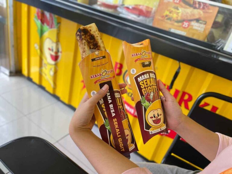varian menu kebab yang tersedia melalui voucher titkok