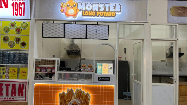 Tempat jualan berada.