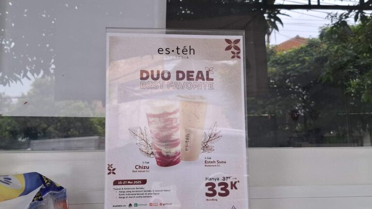 Nikmati Promo Best Favorite dari Es Teh Indonesia, Berlaku di Seluruh Outlet