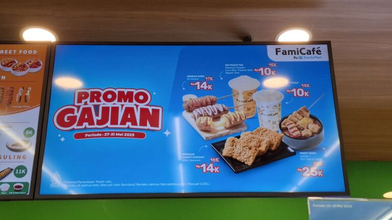 Rayakan Momen Gajian, FamilyMart Suguhkan Promo Menarik