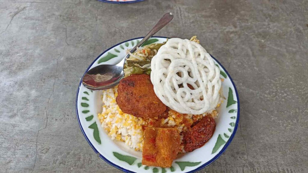 nasi jagung waroeng tandon