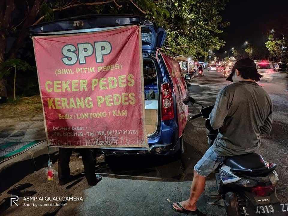 Stand kuliner SPP yang diminati banyak orang