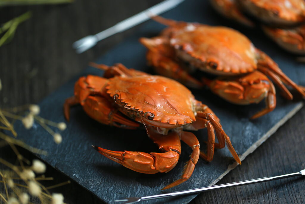 Kepiting muda yang digunakan untuk makanan khas Probolinggo.