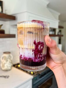 Blueberry Latte
