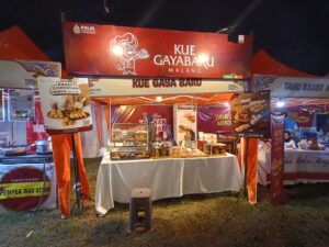 Booth Kue Gaya Baru pada Rame Rasa Malang