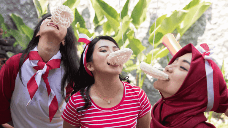 lomba 17an makan kerupuk