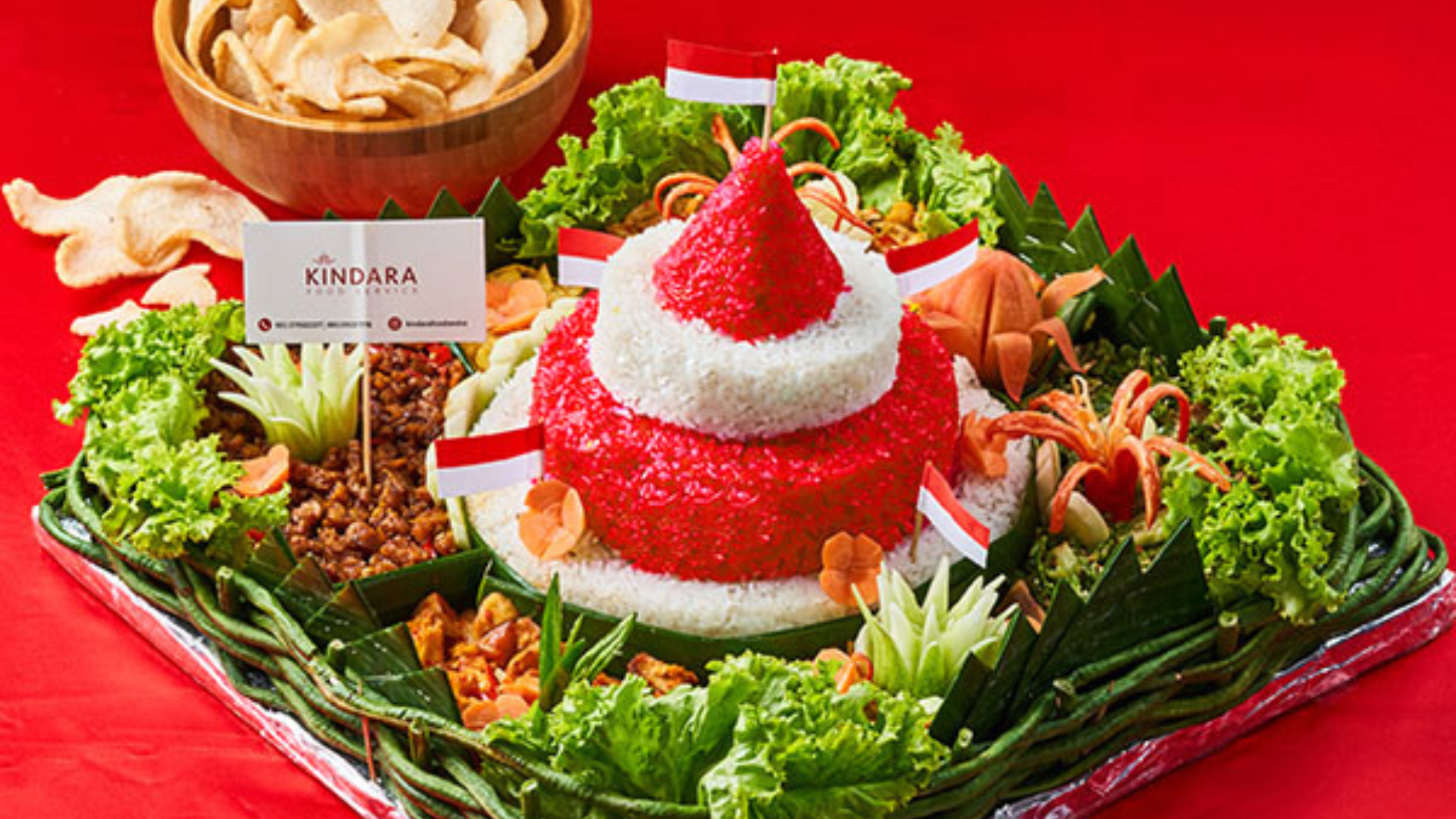 Tumpeng Nasi Merah Putih