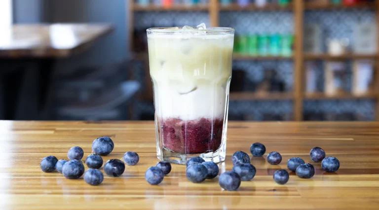 Blueberry Latte